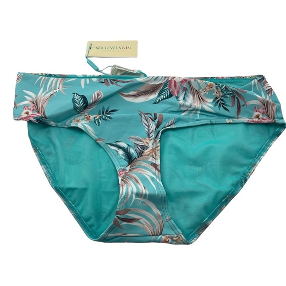 NWT Sea Level Australia Kalani Mid Bikini Pant 12 - Picture 3 of 7